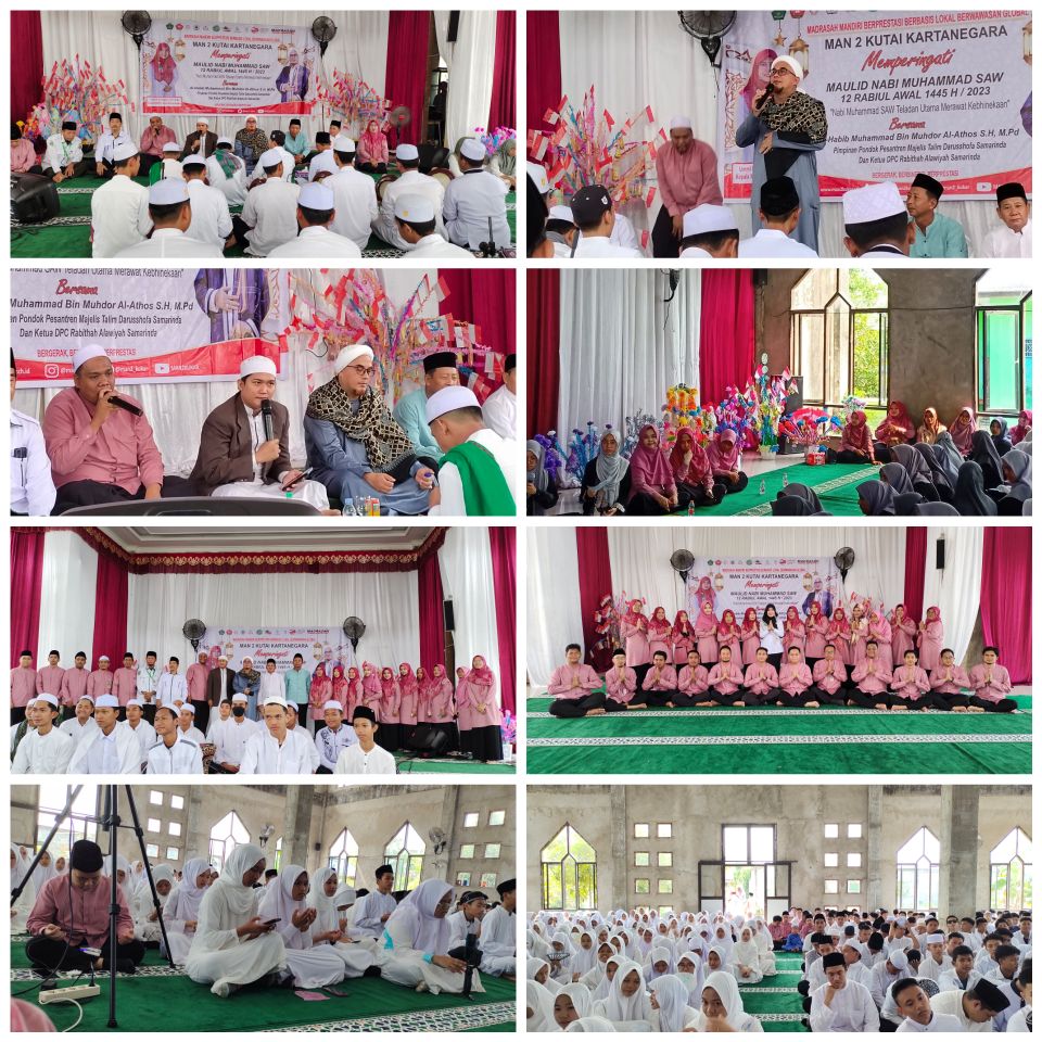 MAN 2 Kukar Gelar Peringatan Maulid Nabi Muhammad SAW